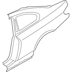 Крыло BMW 41 00 7 344 967