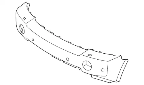Бампер пер LM DPB500921LML LAND ROVER