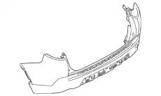  ЗАДНИЙ БАМПЕР LC LR073069 LAND ROVER