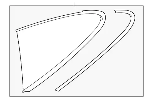 ЗАДНЕЕ СТЕКЛО 99154311102V09 PORSCHE
