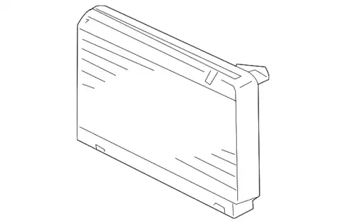 Испаритель кондиционера 7810A244 MITSUBISHI