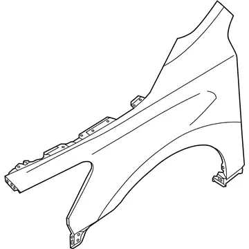 Крыло NISSAN 63101-3TA0A