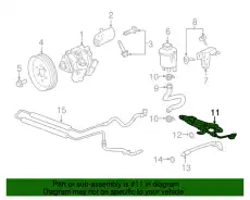 Шланг ГУР JAGUAR C2D38624