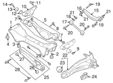 Рычаг подвески MITSUBISHI MR519030