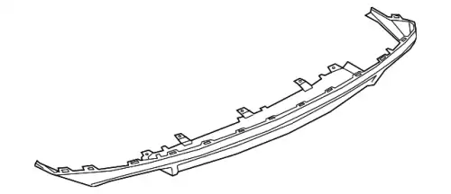4G0807521P 9B9 СПОЙЛЕР VAG