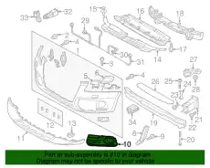  (8 ГР.), PЕШЕТКА, ВОЗДУХОНАПР 8R0807682J BMT VAG
