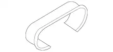 КРЕПЕЖНЫЙ ЭЛЕМЕНТ БАМПЕРА 9975056520101C PORSCHE