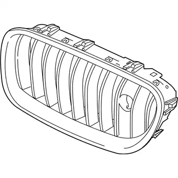 Решетка радиатора BMW 51 13 7 373 689