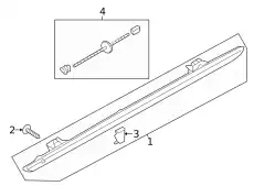 brakelight 4M0945097 VAG