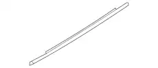 GHP950650E МОЛДИНГ ПЕРЕДНЕЙ ЛЕВОЙ ДВЕРИ(GJ) MAZDA