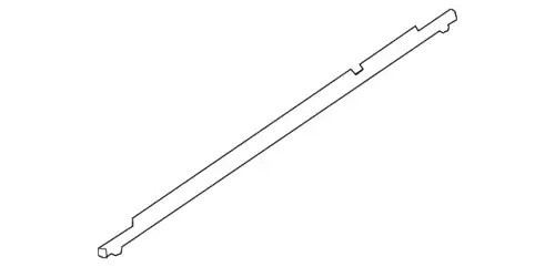 GHK150660E МОЛДИНГ ДВЕРИ MAZDA