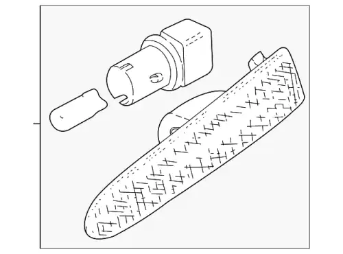Фонарь габаритный JAGUAR XR847581