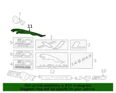  ЭМБЛЕМА C2D45699 JAGUAR