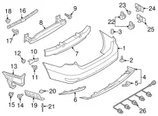  5C6825715A ТЕПЛОЗАЩИТНЫЙ ЩИТОК VAG