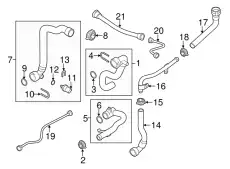  4G0122101B ШЛАНГ VAG