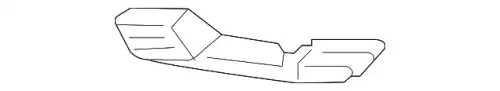 Решетка бампера MAZDA KA0J50C23