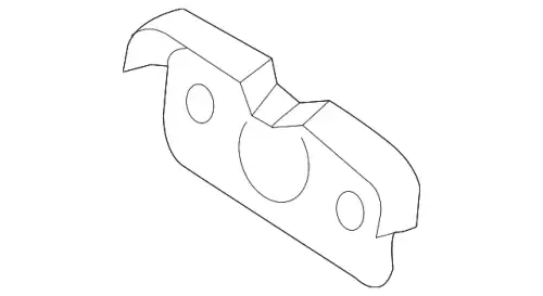 7P6853231A Кронштейн для колпач VAG