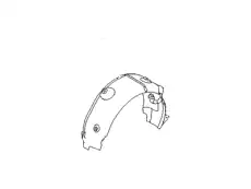 Подкрылок HYUNDAI / KIA 868222M000