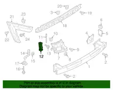  (8 гр.), (AUDI), направляющая 4G5807889A VAG