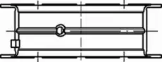 вкладыши коренные!\ Opel Omega, BMW E28-E46 2.0-2.8 M50-M54 81> 081 HS 19400 000 MAHLE
