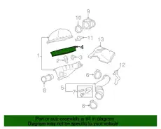 Фильтр воздушный FORD 3W3Z-9601-CA
