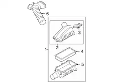 Фильтр воздушный FORD 5C3Z-9601-AA
