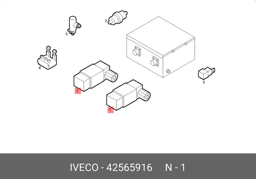  КОМПРЕССОР 42565916 IVECO