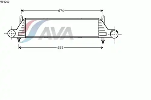 Интеркулер AVA MS4260