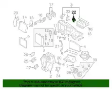 двигатель исполнительный, высота оси вра 3C1-907511H VAG