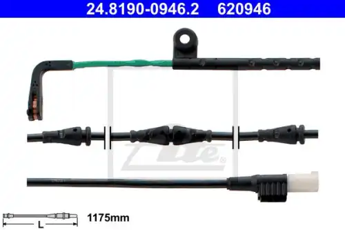 Датчик тормозных колодок ATE 24.8190-0946.2