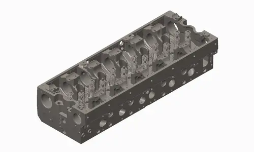 Головка блока СUM ISX/ 4331387RX CUMMINS