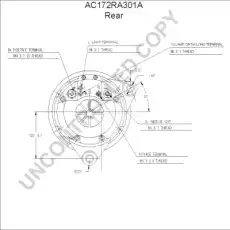 Генератор трехфазный AC172RA 301A 28V 140A PRESTOLITE ELECTRI