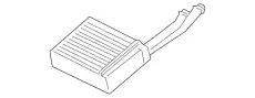 Радиатор печки VOLVO 30665330