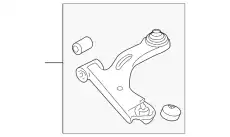 Рычаг подвески MAZDA ZZC1-34-310