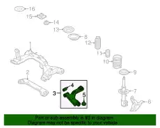Рычаг подвески MAZDA ZZC1-34-310