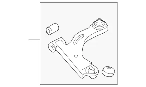 Рычаг подвески MAZDA ZZC1-34-310