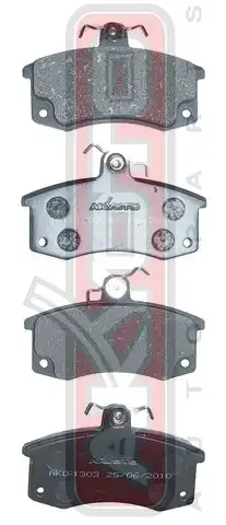 Тормозные колодки дисковые AKYOTO AKD-0223