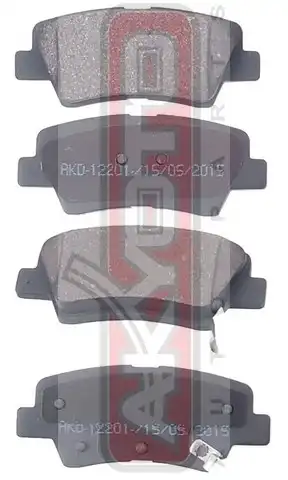 Тормозные колодки дисковые AKYOTO AKD-12201