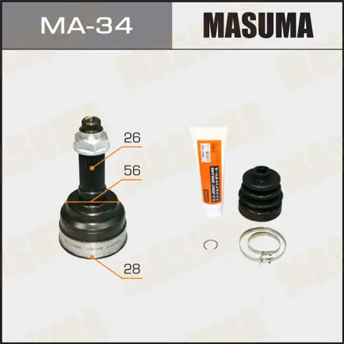 ШРУС MASUMA 28x56x26 (1/6) MA-34
