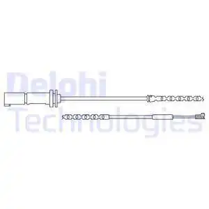 Датчик тормозных колодок DELPHI LZ0247