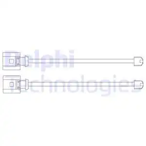 Датчик тормозных колодок DELPHI LZ0248