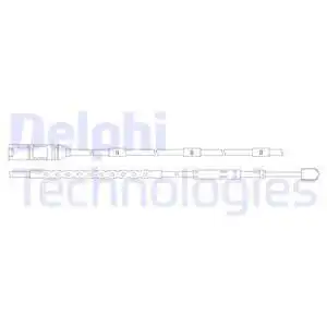 Датчик тормозных колодок DELPHI LZ0240