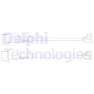 Датчик тормозных колодок DELPHI LZ0246