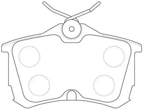 Тормозные колодки дисковые FIT FP8183