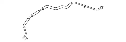 Трубка компрессора кондиционера CC296146X MAZDA