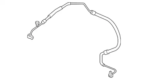 Трубка компрессора кондиционера CC29614G0B MAZDA