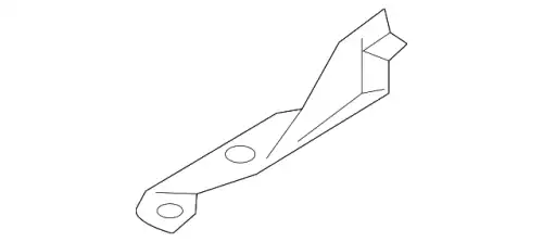 Петля капота левая GHP952420 MAZDA