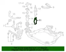 Рычаг подвески MAZDA GJ6A34711A