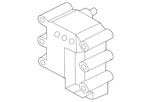 Регулятор печки отопления GJ6A61B60 MAZDA