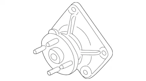Кронштейн муфты вентилятора охлаждения MD303501 MITSUBISHI